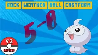 Pokemon Go PvP-Castform With Rock Weather Ball Goes 5-0 In Season 8!!