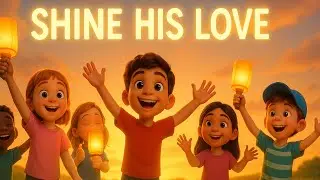 ✨Sing the Bible with Us |  Shine His Love | Matthew 5:16 | Lyric Lambs  ✨