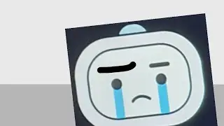 Something went wrong island Sad Computer Animated