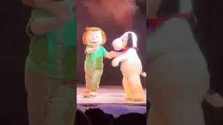 Snoopy on ice with Peppermint Patty #snoopy #kbf #iceskating #peanuts #christmas