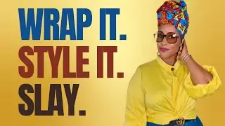Summer Head Wrap Styles for Women Over 40 👑 | Fashion + Hair Combo