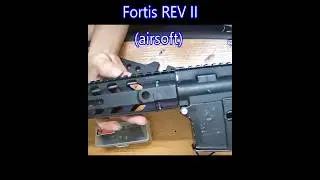 how to install an airsoft freefloat handguard  (fortis rev II mlok) #tutorial #fortisrev