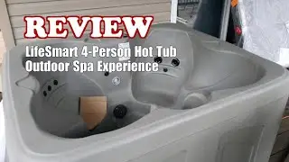 LifeSmart 4-Person Hot Tub Review: Outdoor Spa w/ LED Lights 2025