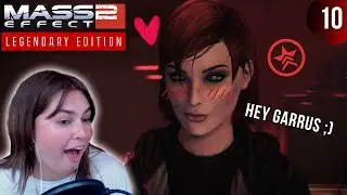 Flirting with Garrus tehe 😚 | ME2 PART 10 | MASS EFFECT: LEGENDARY EDITION