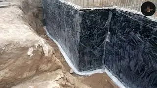 Basement RCC Wall water proofing Part #2  #Waterproofing #RCCwall #Bitumen #CadExpert #Basicdetails