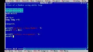 Power of a Number in C Program | #4 | C Programming Language
