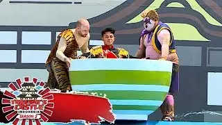 Pertama Kali! Kapten Ikutan Tantangan Naik Mangkok, Apakah Berhasil?  - Takeshi's Castle (19/12)