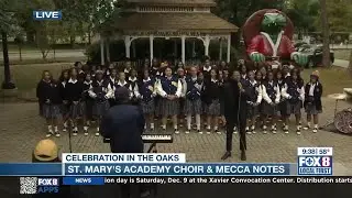 St. Mary's Academy Choir & the Mecca Notes perform at Celebration in the Oaks 2023