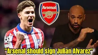 Thierry Henry Wants Arsenal to Sign Julian Alvarez &ndash; Perfect Striker for the Gunners! 🔥