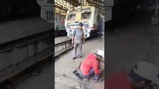 Welder trade railway apprentices workshop training on duty