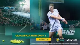 ABN AMRO Open 2026 - Qualifying Court 2 - Day 1