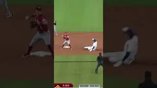 Getting tricky!!! Hunter Greene with look what I found double play #MLB #Reds