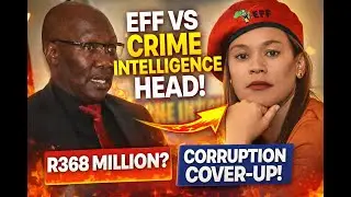 WATCH: EFF’s Leigh Mathys Grills Crime Intelligence Boss Over R368m Shutdown, and O’Sullivan