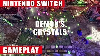 Demon's Crystals Nintendo Switch Gameplay