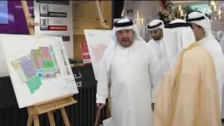 أخبار الدار | حاكم الشارقة يفتتح مركز السيوح التجاري الواقع على طريق مليحة في ضاحية السيوح