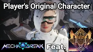 Mecha BREAK player's original character : White Rose and Blizzard Falcon feat. Roselia - Fire Bird