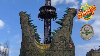 Croc Drop Complete Ride at Chessington World of Adventures (Apr 2021) [4K]