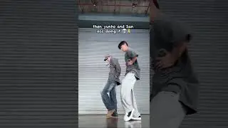 i js KNOW those girls are going crazy😭😂 #kpop #shorts #ateez #ateezwork #yunho #sanateez