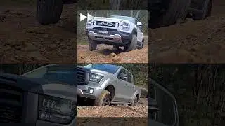 BYD Shark 6 v GWM Cannon Alpha PHEV Off-Road Challenge #bydshark #gwmcannon