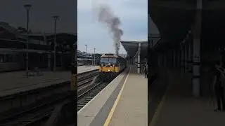 47709 and 47593 departing Derby with a 3 tone and some thrash #derby #train #trainspotting