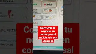 Convierte tu negocio en corresponsal Davivienda con Megared | Tutorial paso a paso 🤑 #emprendedores