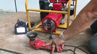新ダイワ マイティパワー EG-700　EG-700FS エンジン 発電機 100V ロビンエンジン EC05-2D 2サイクル