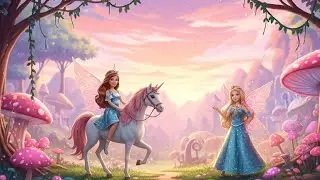 Barbie and Her Daughter Enter Fairy Land 🧚&zwj;♀️✨ (Magical Story)