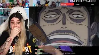 MARIANA ALPHA - REAGINDO CROCODILE ( DUBLADO ) | One piece Stampede
