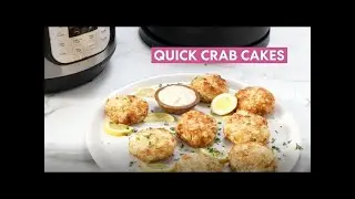 #InstantPot Guide: Instant Pot Air Fryer Lid - Quick Crab Cakes #DinnerDone