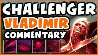CHALLENGER VLADIMIR COMMENTARY | VS. TSM ZVEN | 9.13 - League of Legends