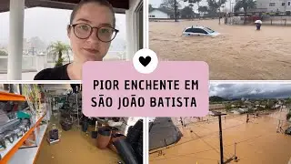 VLOGMAS 01: Enchente em São João Batista - Desespero e tristeza 😭