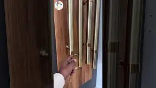 Main door golden handle ￼ door handle design #door #handle #workwoodsk