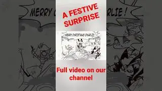 A FESTIVE SURPRISE - A HAZBIN HOTEL CHRISTMAS #hazbin  #hazfans #hazbinhotel