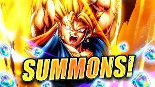 UNBELIEVABLE SUMMONS FOR *NEW* LR SUPER VEGITO!! | Dragon Ball Legends