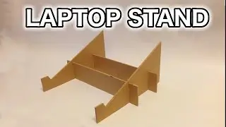 How to make Laptop stand with mdf