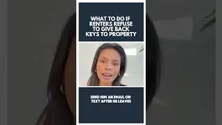 What To Do If Tenant Is Refusing To Give Back Keys - #coloradoliving #propertymanagement