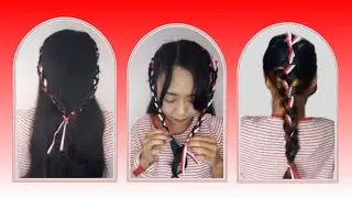 Tutorial Ikat Rambut 🇮🇩 Special Kemerdekaan RI Ke 78 2023