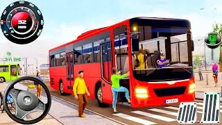 Public Coach Bus Driving 3D - Uphill Tourist Transport Driver - Android Gameplay