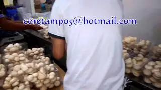 Fresh Shiitake Mushrooms Packing Machine With Tray