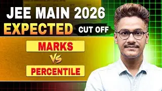 JEE Main 2026 Expected Cut Off | Marks vs Percentile | JEE Main 2026 Safe Score | JEE Rank vs Marks