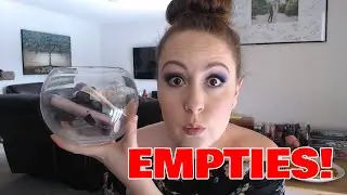 USE IT UP CHALLENGE 2020 UPDATE #1: JANUARY EMPTIES! [A lot of stuff finished up this month]