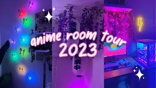 Anime Room Tour 2023 🦋 | Manga, Figures, DIYs + Decor