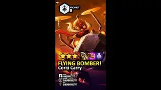 TFT Flying Bomber 8 Arcanist 3 Star Corki! TFT 6.5 Corki | TFT PBE Set 6.5