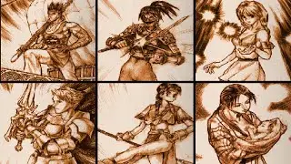 Soul Blade [PS1] - All Endings in Edge Master Mode