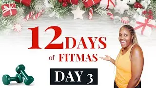 13 Min. Walking Workout with Weights |  Day 3 of 12 Days of Fitmas | Moore2Health
