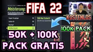 FIFA 22 100k + 50k PACK KOSTENLOS BEKOMMEN 😱 DAS M&Uuml;SST IHR MACHEN FUT22 Tutorial FIFA22 Gratis PACKS