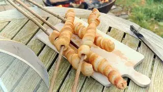 Einfaches Stockbrot Rezept