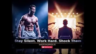 Stay Silent. Work Hard. Shock Them