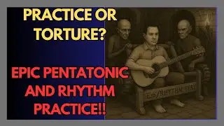 Em pentatonic and rhythm drill