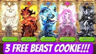 3 Free Beast Cookies Everyone 😱